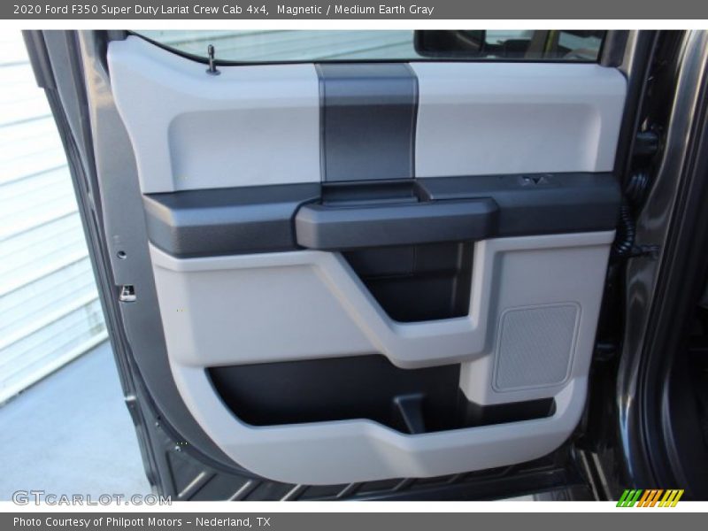 Magnetic / Medium Earth Gray 2020 Ford F350 Super Duty Lariat Crew Cab 4x4