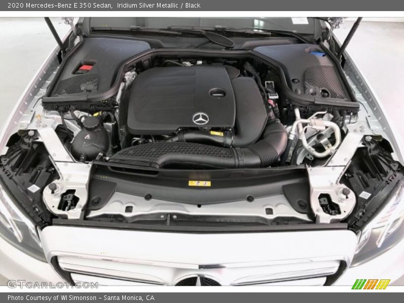 Iridium Silver Metallic / Black 2020 Mercedes-Benz E 350 Sedan