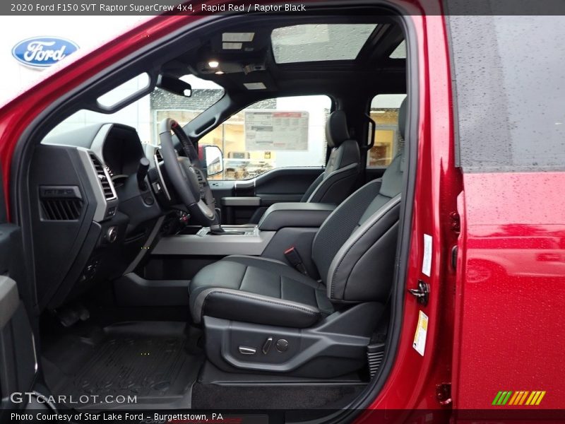 Front Seat of 2020 F150 SVT Raptor SuperCrew 4x4