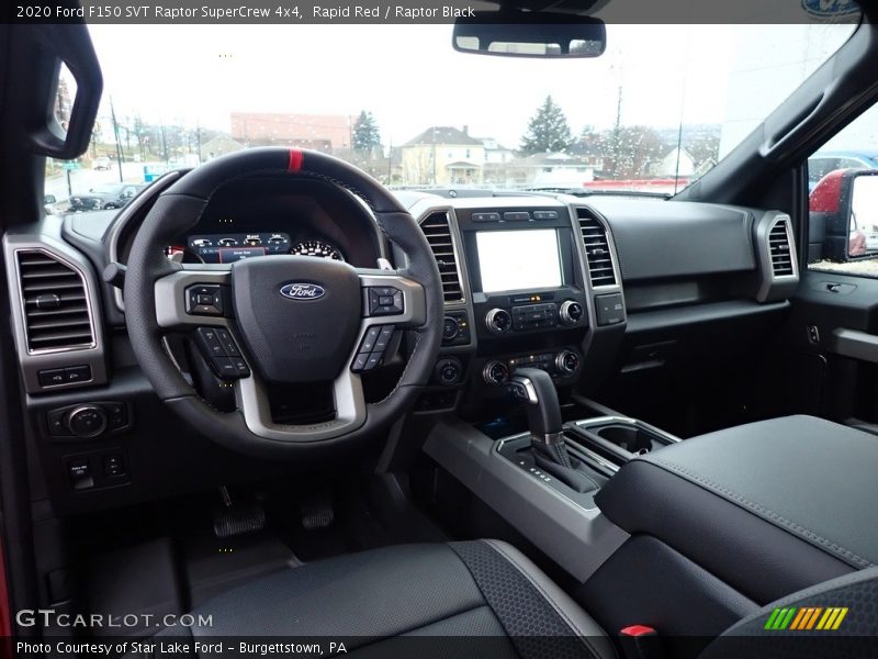Front Seat of 2020 F150 SVT Raptor SuperCrew 4x4