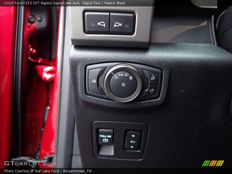 Controls of 2020 F150 SVT Raptor SuperCrew 4x4