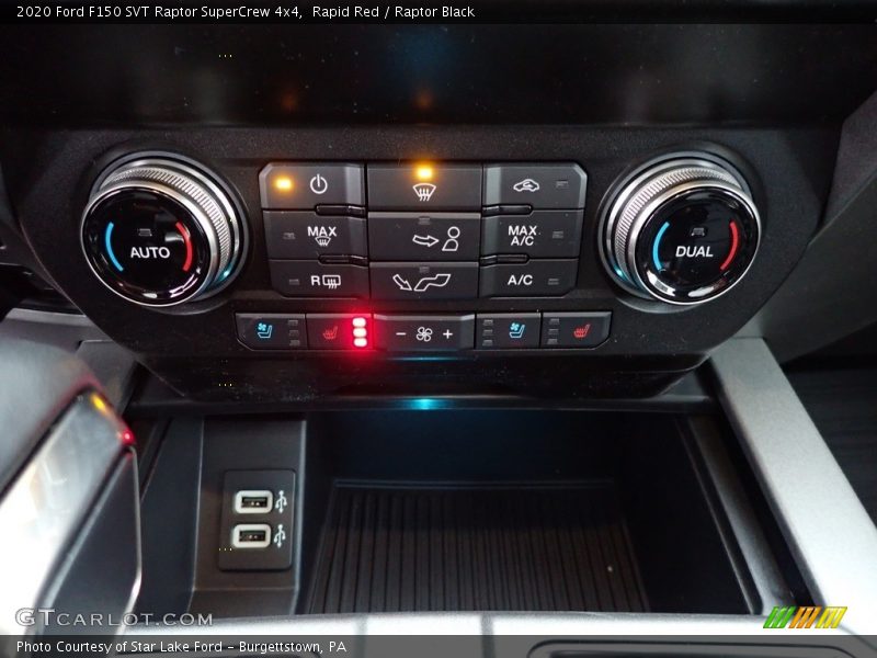 Rapid Red / Raptor Black 2020 Ford F150 SVT Raptor SuperCrew 4x4