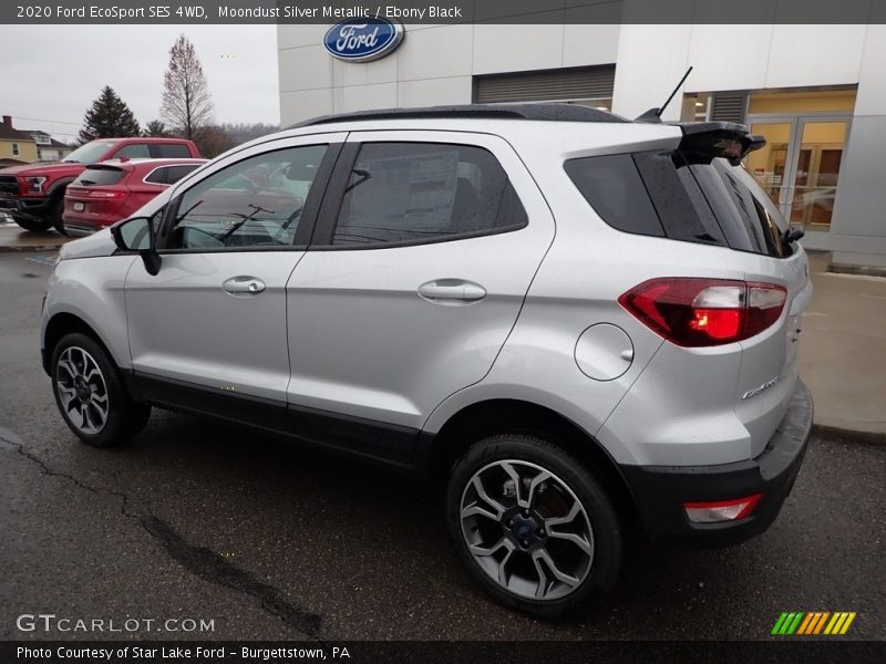 Moondust Silver Metallic / Ebony Black 2020 Ford EcoSport SES 4WD