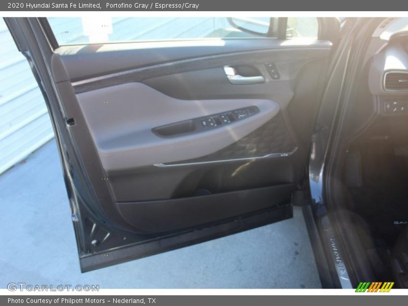 Portofino Gray / Espresso/Gray 2020 Hyundai Santa Fe Limited