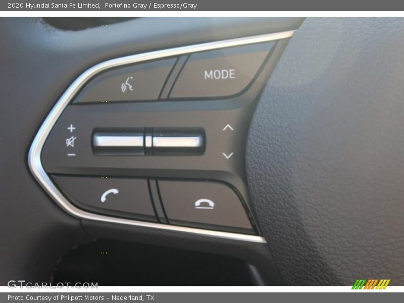 Portofino Gray / Espresso/Gray 2020 Hyundai Santa Fe Limited