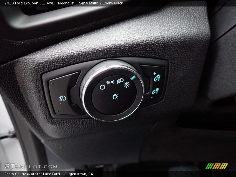 Moondust Silver Metallic / Ebony Black 2020 Ford EcoSport SES 4WD