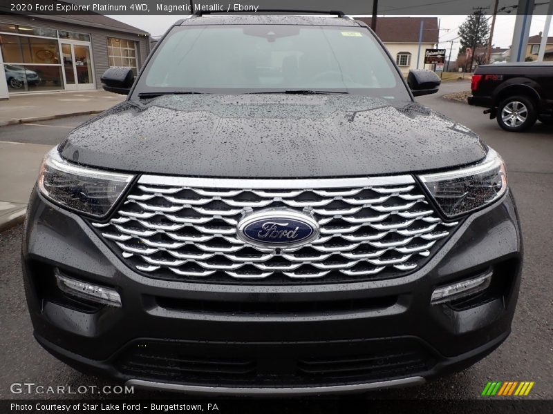 Magnetic Metallic / Ebony 2020 Ford Explorer Platinum 4WD