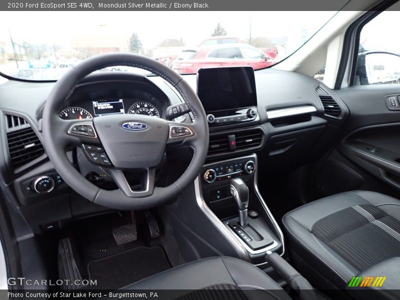 Moondust Silver Metallic / Ebony Black 2020 Ford EcoSport SES 4WD