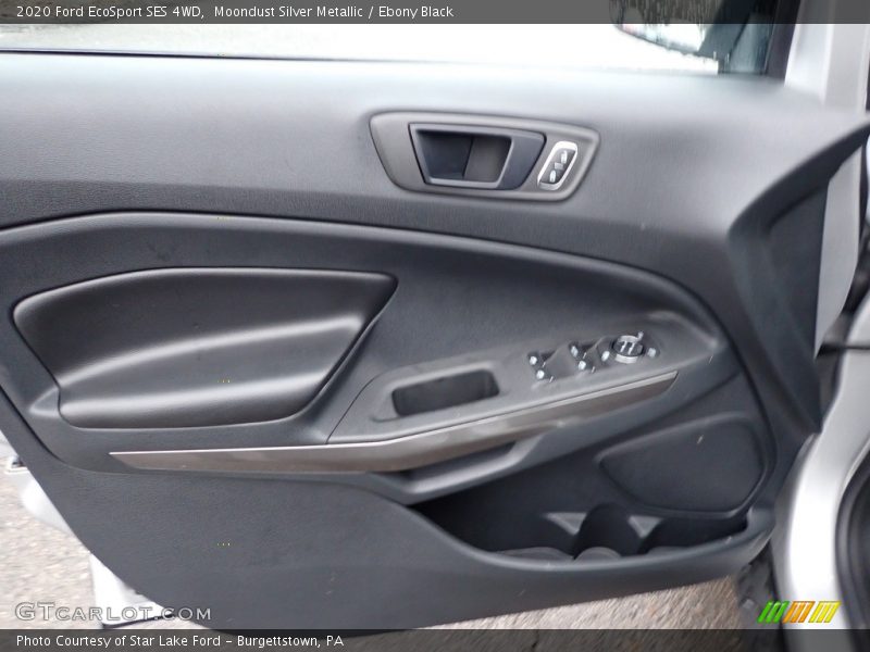 Moondust Silver Metallic / Ebony Black 2020 Ford EcoSport SES 4WD