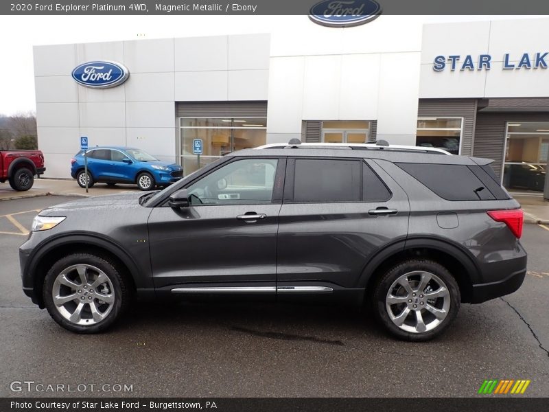Magnetic Metallic / Ebony 2020 Ford Explorer Platinum 4WD