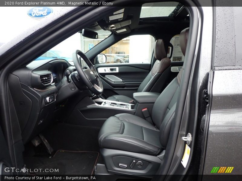 Magnetic Metallic / Ebony 2020 Ford Explorer Platinum 4WD