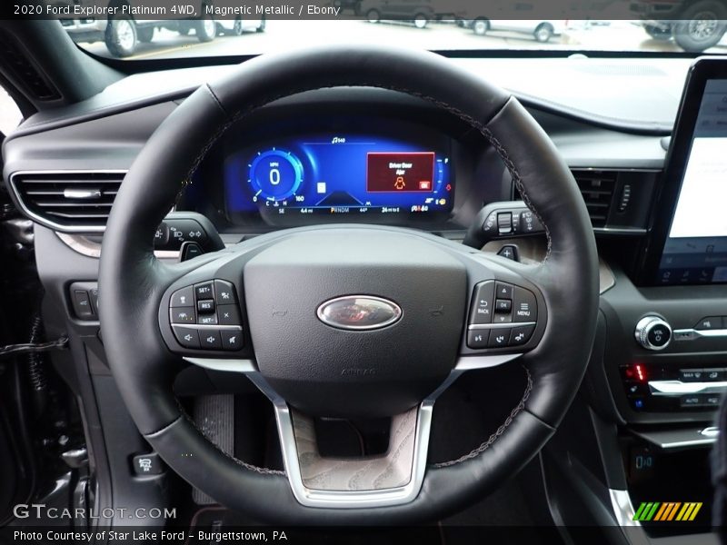 Magnetic Metallic / Ebony 2020 Ford Explorer Platinum 4WD
