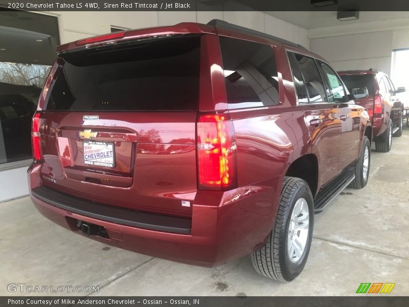 Siren Red Tintcoat / Jet Black 2020 Chevrolet Tahoe LS 4WD