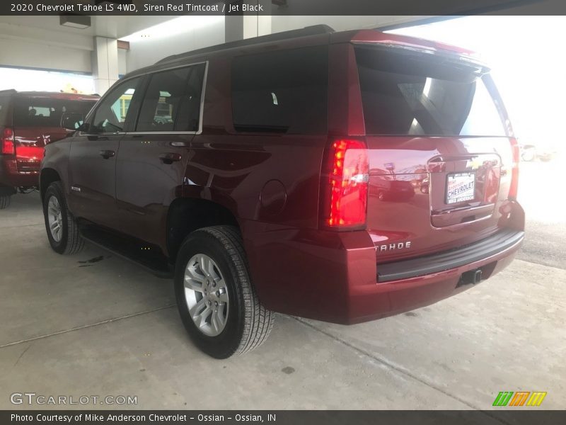 Siren Red Tintcoat / Jet Black 2020 Chevrolet Tahoe LS 4WD