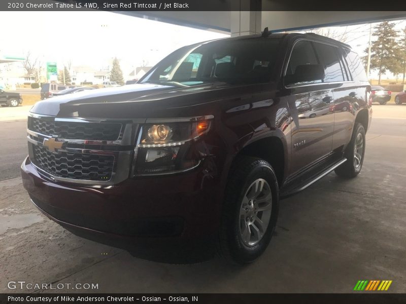 Siren Red Tintcoat / Jet Black 2020 Chevrolet Tahoe LS 4WD
