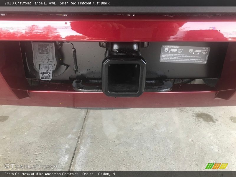 Siren Red Tintcoat / Jet Black 2020 Chevrolet Tahoe LS 4WD