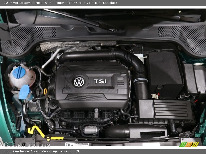 Bottle Green Metallic / Titan Black 2017 Volkswagen Beetle 1.8T SE Coupe
