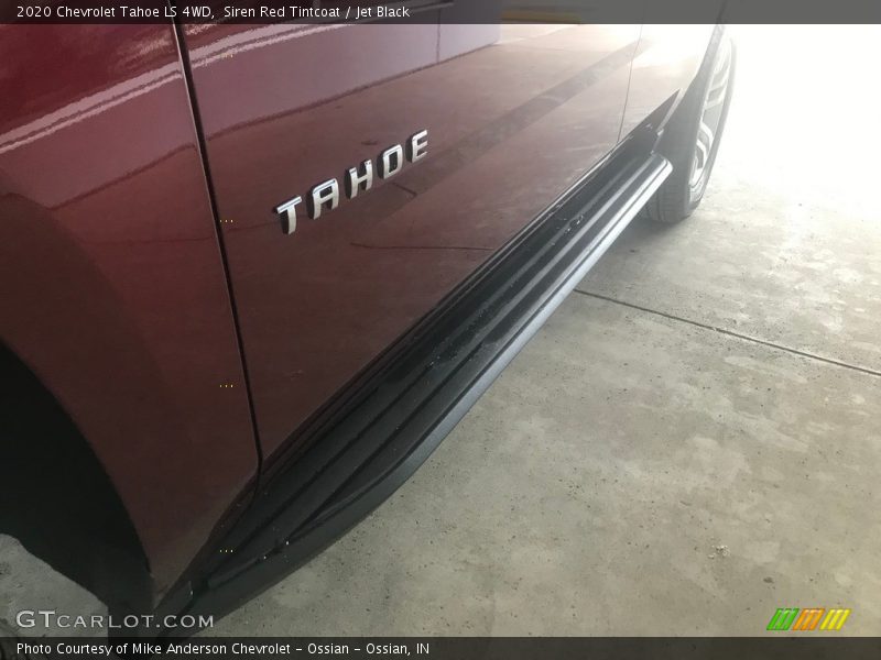 Siren Red Tintcoat / Jet Black 2020 Chevrolet Tahoe LS 4WD