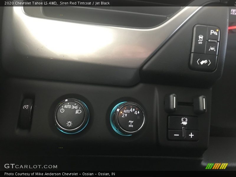 Siren Red Tintcoat / Jet Black 2020 Chevrolet Tahoe LS 4WD
