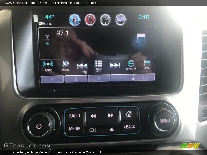 Siren Red Tintcoat / Jet Black 2020 Chevrolet Tahoe LS 4WD