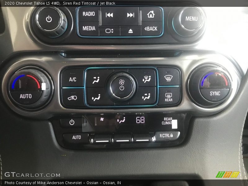 Siren Red Tintcoat / Jet Black 2020 Chevrolet Tahoe LS 4WD