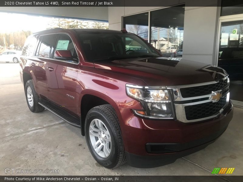 Siren Red Tintcoat / Jet Black 2020 Chevrolet Tahoe LS 4WD