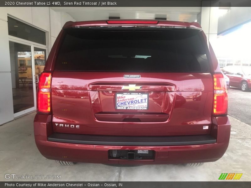 Siren Red Tintcoat / Jet Black 2020 Chevrolet Tahoe LS 4WD