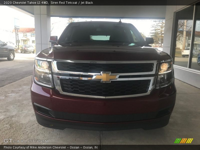 Siren Red Tintcoat / Jet Black 2020 Chevrolet Tahoe LS 4WD