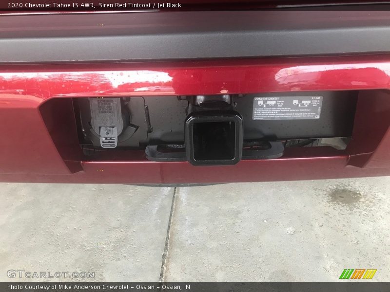 Siren Red Tintcoat / Jet Black 2020 Chevrolet Tahoe LS 4WD