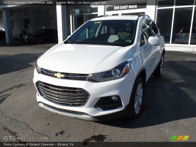Summit White / Jet Black/­Light Ash 2020 Chevrolet Trax Premier AWD