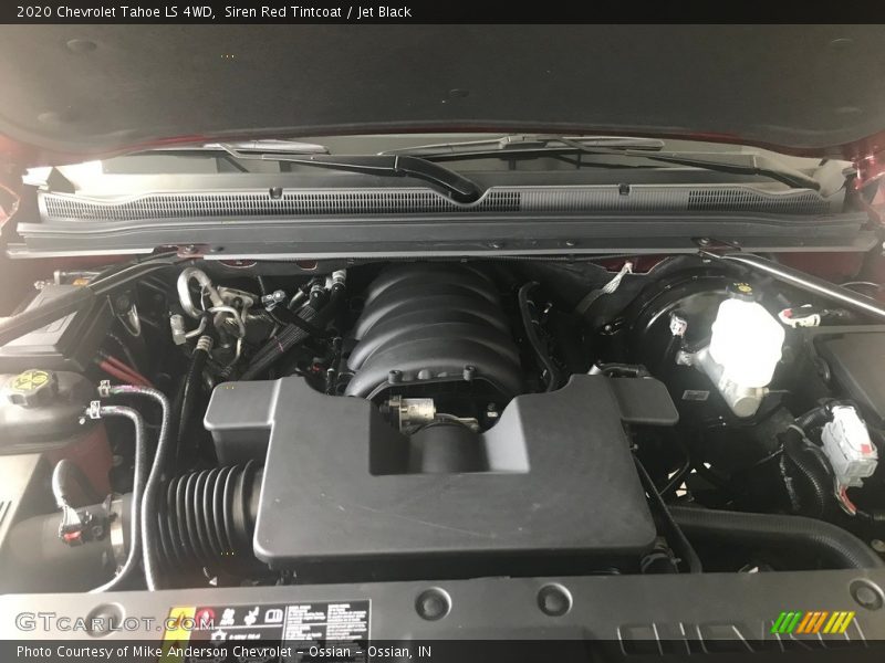 Siren Red Tintcoat / Jet Black 2020 Chevrolet Tahoe LS 4WD