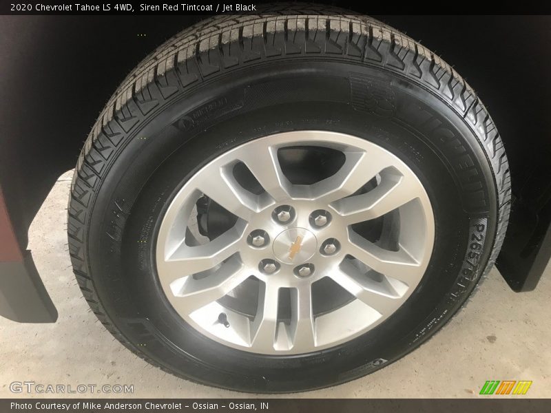 Siren Red Tintcoat / Jet Black 2020 Chevrolet Tahoe LS 4WD