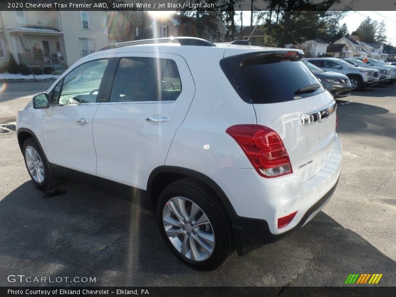 Summit White / Jet Black/­Light Ash 2020 Chevrolet Trax Premier AWD