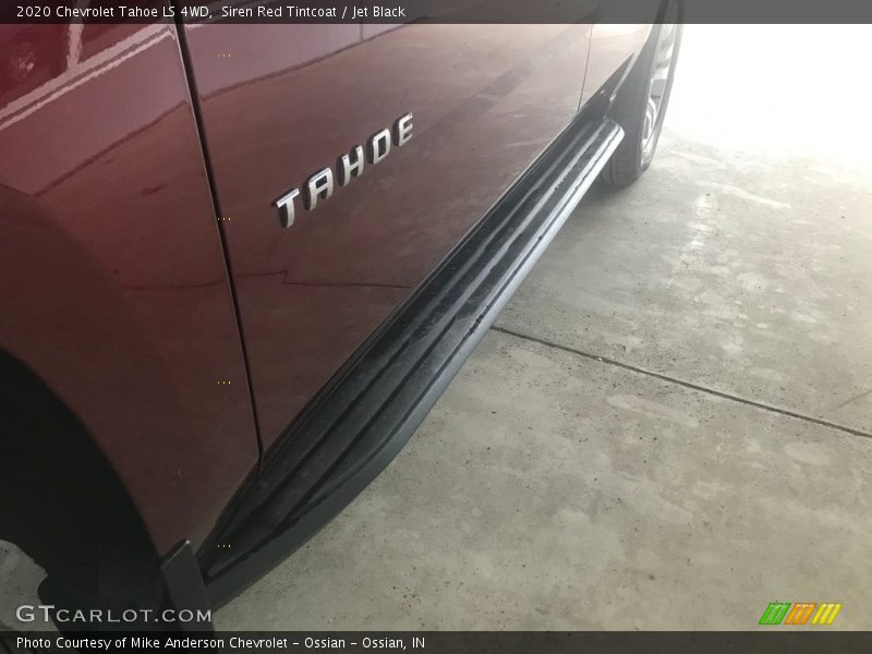 Siren Red Tintcoat / Jet Black 2020 Chevrolet Tahoe LS 4WD
