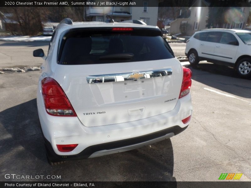 Summit White / Jet Black/­Light Ash 2020 Chevrolet Trax Premier AWD