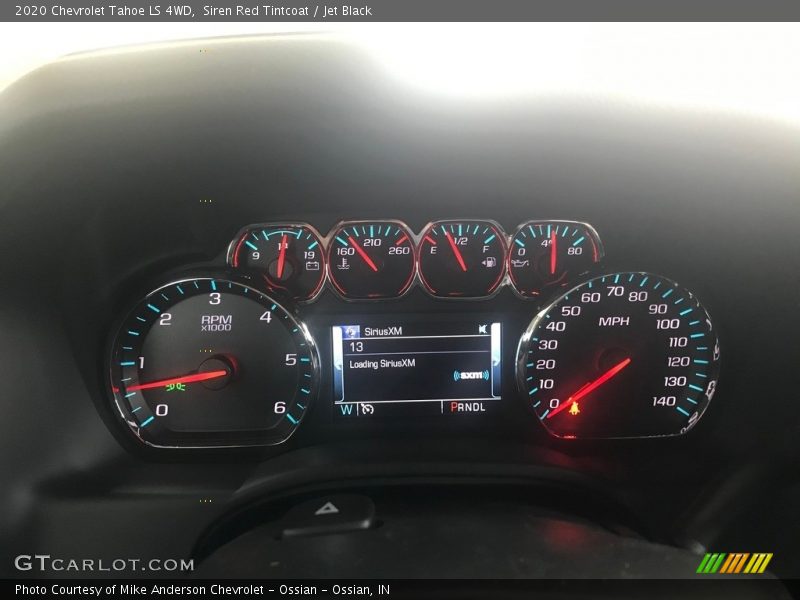 Siren Red Tintcoat / Jet Black 2020 Chevrolet Tahoe LS 4WD