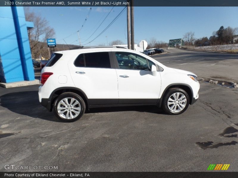 Summit White / Jet Black/­Light Ash 2020 Chevrolet Trax Premier AWD