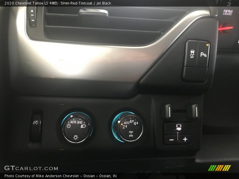 Siren Red Tintcoat / Jet Black 2020 Chevrolet Tahoe LS 4WD