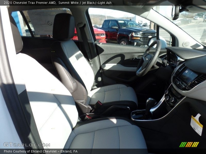 Summit White / Jet Black/­Light Ash 2020 Chevrolet Trax Premier AWD