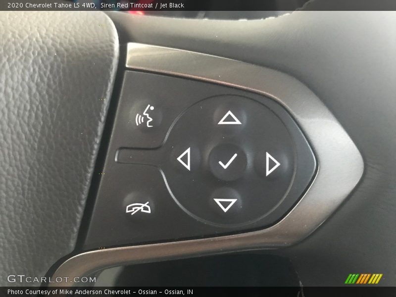 Siren Red Tintcoat / Jet Black 2020 Chevrolet Tahoe LS 4WD