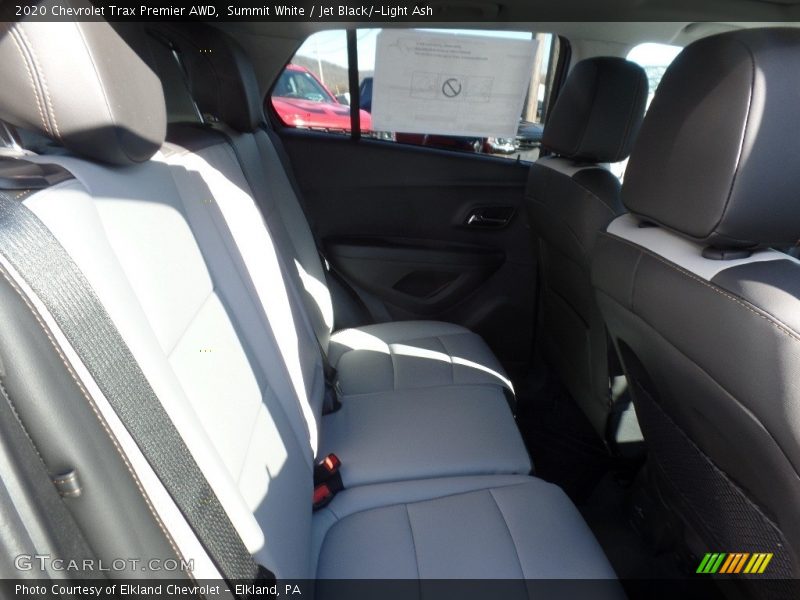 Summit White / Jet Black/­Light Ash 2020 Chevrolet Trax Premier AWD