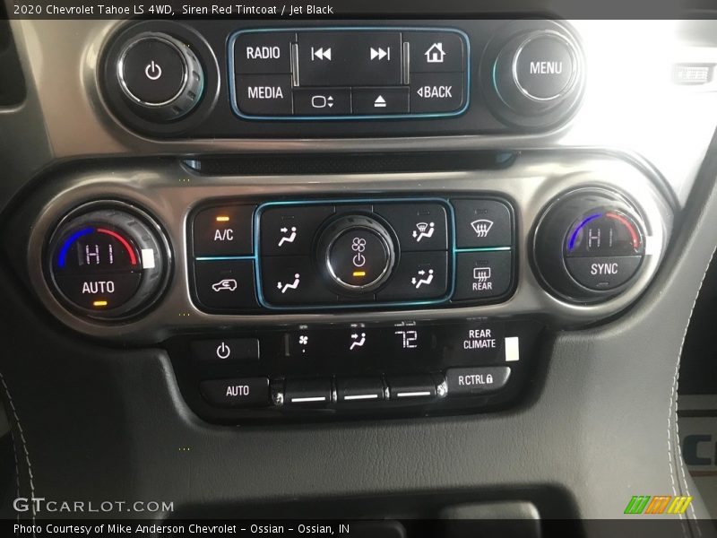 Siren Red Tintcoat / Jet Black 2020 Chevrolet Tahoe LS 4WD