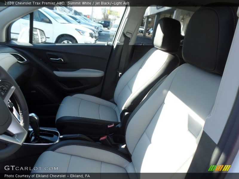 Summit White / Jet Black/­Light Ash 2020 Chevrolet Trax Premier AWD