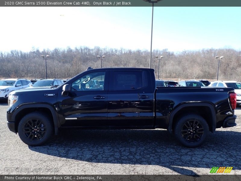 Onyx Black / Jet Black 2020 GMC Sierra 1500 Elevation Crew Cab 4WD