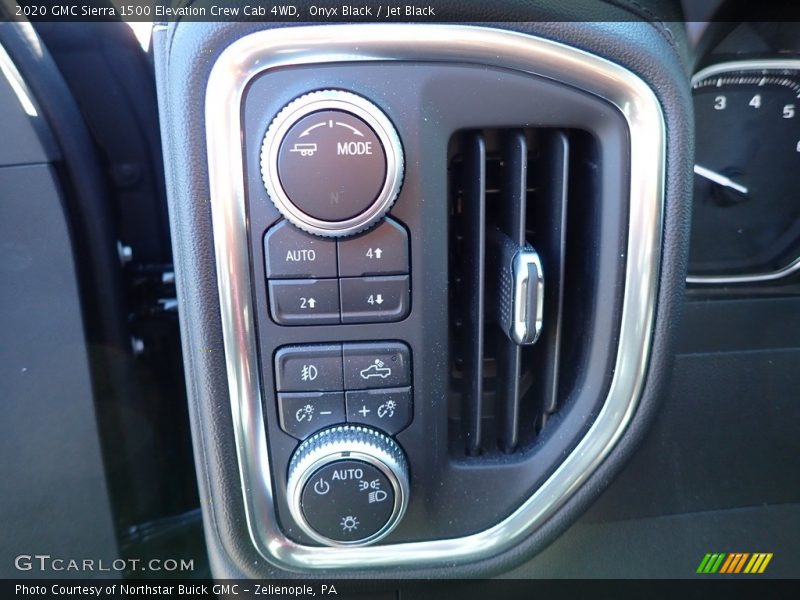 Controls of 2020 Sierra 1500 Elevation Crew Cab 4WD
