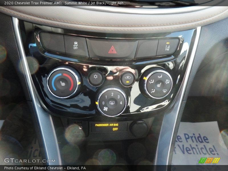 Summit White / Jet Black/­Light Ash 2020 Chevrolet Trax Premier AWD