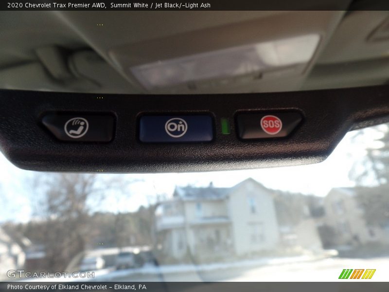 Summit White / Jet Black/­Light Ash 2020 Chevrolet Trax Premier AWD