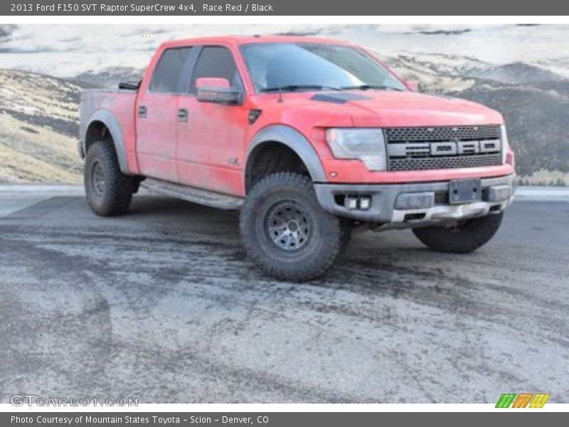 Race Red / Black 2013 Ford F150 SVT Raptor SuperCrew 4x4