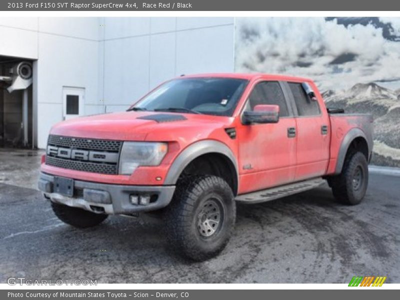 Race Red / Black 2013 Ford F150 SVT Raptor SuperCrew 4x4