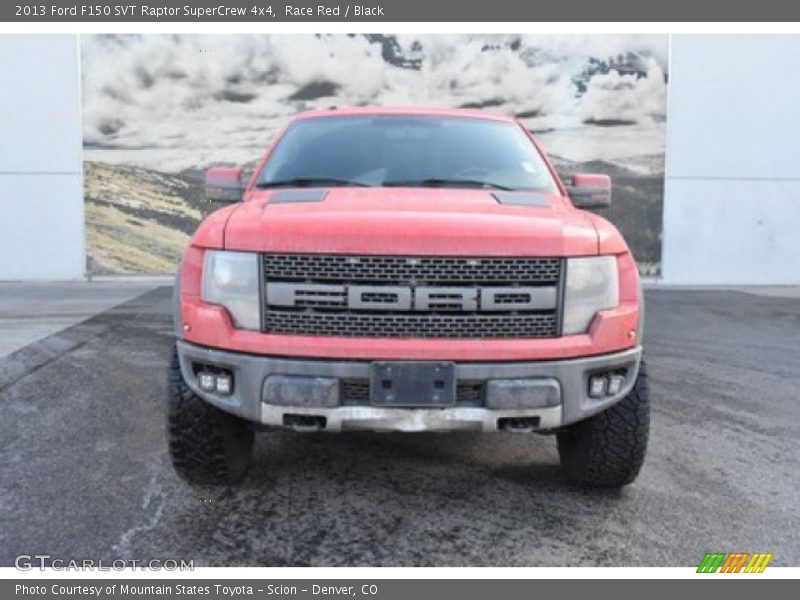 Race Red / Black 2013 Ford F150 SVT Raptor SuperCrew 4x4